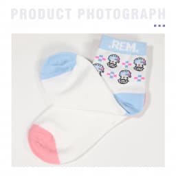 Brdwn Re: zero Rem Emilia China Official Authorization Warm Sock Short Socks