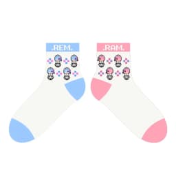 Brdwn Re: zero Rem Emilia China Official Authorization Warm Sock Short Socks