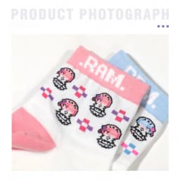 Brdwn Re: zero Rem Emilia China Official Authorization Warm Sock Short Socks