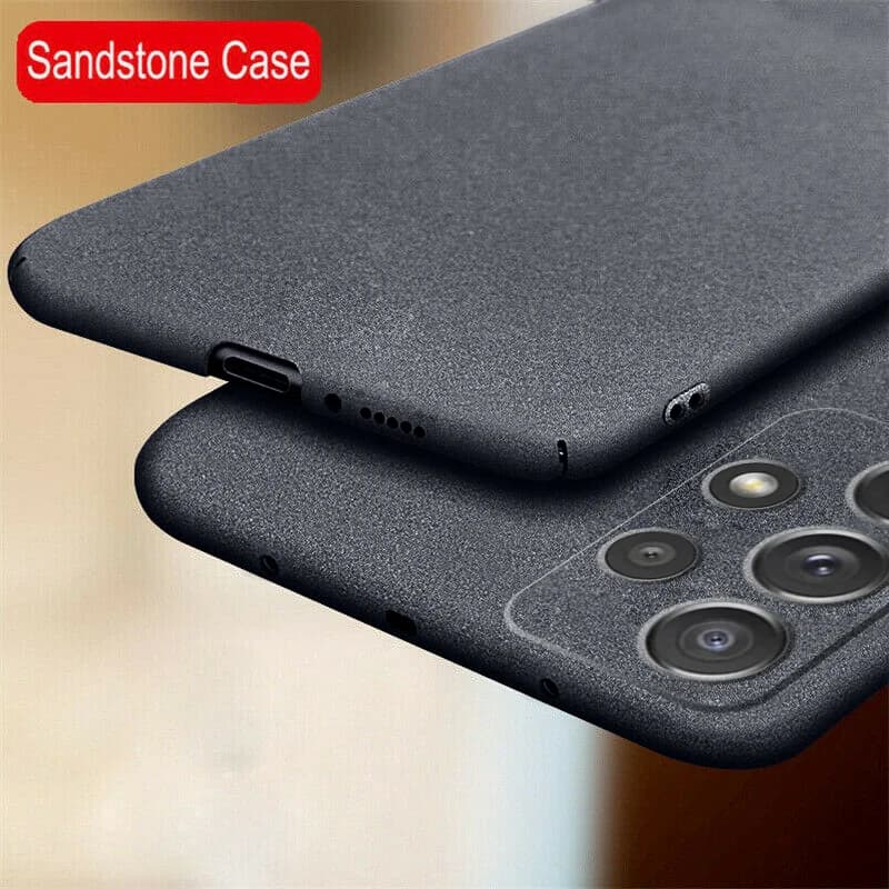 Ultra-Thin Slim Matte Sandstone Case For Samsung Galaxy A17 A55 A54 A53 S26 S25 S22 S23 S24 Ultra Plus Shockproof Hard PC Case