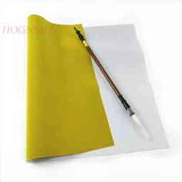 Water Drawing Cloth And Writing Brush Thicken Blank Calligraphy Practice Imitation Painting Magic Paper Repeat Educational