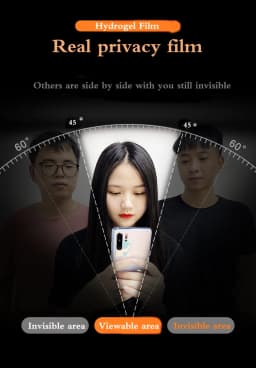 S23Ultra S22+ S21FE Privacy Screen Protector For Samsung Note 20Ultra S20FE S21+ Soft Anti-peeping Hydrogel Film Galaxy S10 9 10