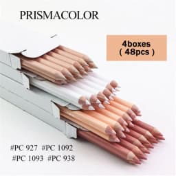 PRISMACOLOR Professional Oily Colored Pencils 12pcs Lapis de cor Sketch Colored Pencil Art Drawing Supplies PC927/938/1092/1093