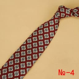 New Designs Classic Silk Men Tie Floral Plaid 9cm Red Printed Necktie Gravata Ties for Men Formal Wear Business Wedding Neckties