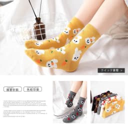 Kawaii Cartoon Bear Dog Animals Woman Socks Cotton Japanese Korean Style Spring Autumn Funny Socks Women 12801