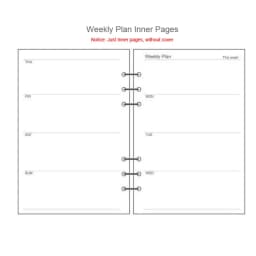 A5 A6 A7 Laser Notebook Planner Organizer Binder Books Journal Sketchbook Accessories Diary Office Supplies Notebook
