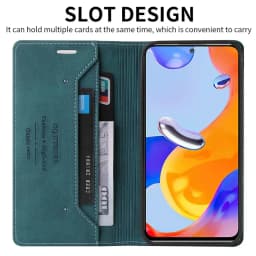 Wallet Card Slot Anti-theft Magnetic Flip Leather Case For Xiaomi Poco X7 Pro 15T 14T Redmi 15C 14C 13C Note 14 Pro 14S 13 12 11