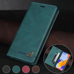 Wallet Card Slot Anti-theft Magnetic Flip Leather Case For Xiaomi Poco X7 Pro 15T 14T Redmi 15C 14C 13C Note 14 Pro 14S 13 12 11