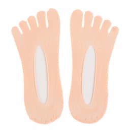 Orthopedic Compression Socks Women's Toe Socks Ultra Low Cut Liner With Gel Tab Breathable/sweat-absorbent/deodorant/invisible