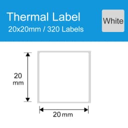Thermal Adhesive Label Papers for DETONGER P1 DP23 DP30 DP80 3 Rolls Waterproof Oilproof Tear Resistant Sticker