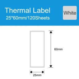 Thermal Adhesive Label Papers for DETONGER P1 DP23 DP30 DP80 3 Rolls Waterproof Oilproof Tear Resistant Sticker