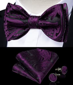 Brand New Men's Bow Tie Teal Green Blue Paisley Floral Bow Tie Wedding Party Butterfly Bowknot Men Tie Accessories