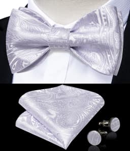 Brand New Men's Bow Tie Teal Green Blue Paisley Floral Bow Tie Wedding Party Butterfly Bowknot Men Tie Accessories