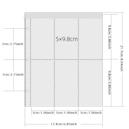 A5 3-hole Card Storage Bag 1/2/4/6 Pockets Collection Book 4R 6inch 10×15 Photo Wedding Album Trading Game Star Cards Protector