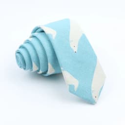 New Cartoon Linen Tie Skinny Casual Necktie For Wedding Party Neckties Classic Suits Floral Animal Print Neck Ties Cravat Gift