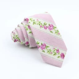 New Cartoon Linen Tie Skinny Casual Necktie For Wedding Party Neckties Classic Suits Floral Animal Print Neck Ties Cravat Gift