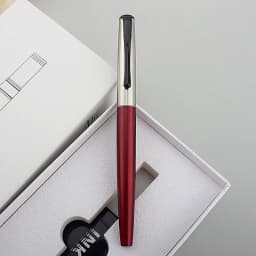 Luxury Metal Fountain Pen Student Writing Calligraphy Fine 0.5mm Nib Office Supplies Stationery for School Ink Pen Stationery