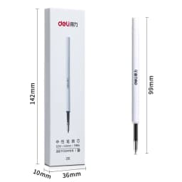 NUSIGN Gel Pen 0.5MM Refill for Xiaomi Sign Pens Colorful Neutral Pens Rotary Switch Smooth Writing Pen For Office Home School