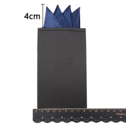Men's Pre-folded Pocket Square Candy Color Silk Handkerchiefs Formal Wedding Party Business Chest Towel Hanky Black White Red
