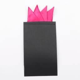 Men's Pre-folded Pocket Square Candy Color Silk Handkerchiefs Formal Wedding Party Business Chest Towel Hanky Black White Red