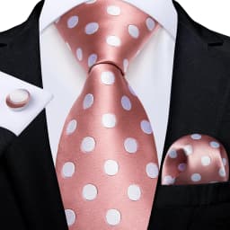 High Quality Pink Striped Paisley Men's Tie Set 8cm Business Wedding Party Accessories Men Necktie Hanky Set Men Gift