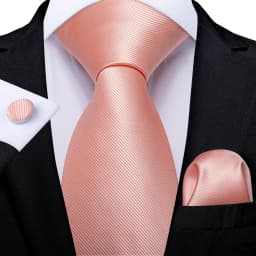 High Quality Pink Striped Paisley Men's Tie Set 8cm Business Wedding Party Accessories Men Necktie Hanky Set Men Gift