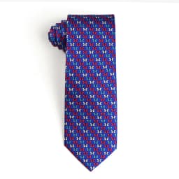 Tailor Smith New Fashion Printed Animal 100% Silk Ties Sheep Butterfly Puppy Elephant Men Premium Silk Neckties