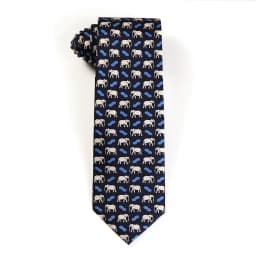 Tailor Smith New Fashion Printed Animal 100% Silk Ties Sheep Butterfly Puppy Elephant Men Premium Silk Neckties