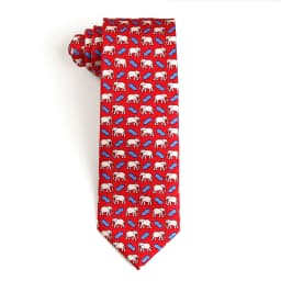 Tailor Smith New Fashion Printed Animal 100% Silk Ties Sheep Butterfly Puppy Elephant Men Premium Silk Neckties