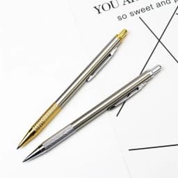 2.0 Metal Mechanical Pencil Student Drawing and Writing Pen Free Eraser5 Pencil Leads and Sharpener