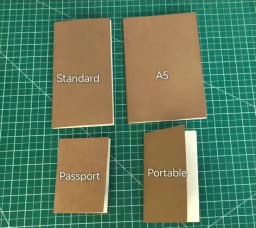 1PC Kraft Paper Notebook Filler Paper Inserts Blank Dot Grid Notepad Diary Journal Traveler's Notebook Refill Planner Organizer
