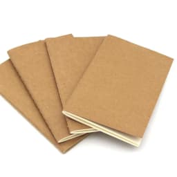 1PC Kraft Paper Notebook Filler Paper Inserts Blank Dot Grid Notepad Diary Journal Traveler's Notebook Refill Planner Organizer