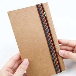 2pcs Spare Rubber Band Leather Notebook Accessory for Travelers Notebook Repair Elastic String Bungee Cord