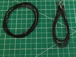 2pcs Spare Rubber Band Leather Notebook Accessory for Travelers Notebook Repair Elastic String Bungee Cord