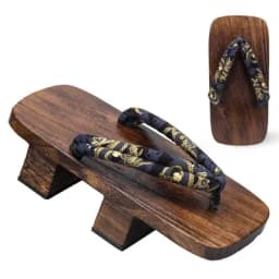 Summer Man Slipper Japanese Geta Wooden Clogs Sandals Samurai Cosplay Shoes Women Man Flip Flops Thick Bottom Platform Shoe