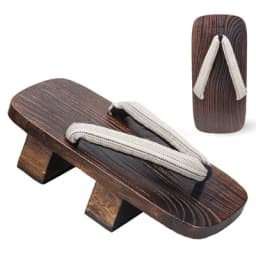 Summer Man Slipper Japanese Geta Wooden Clogs Sandals Samurai Cosplay Shoes Women Man Flip Flops Thick Bottom Platform Shoe