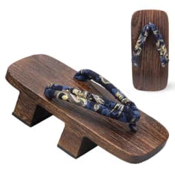 Summer Man Slipper Japanese Geta Wooden Clogs Sandals Samurai Cosplay Shoes Women Man Flip Flops Thick Bottom Platform Shoe