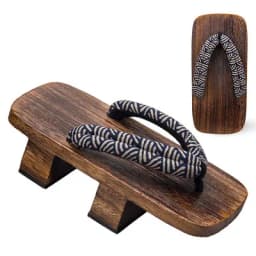 Summer Man Slipper Japanese Geta Wooden Clogs Sandals Samurai Cosplay Shoes Women Man Flip Flops Thick Bottom Platform Shoe