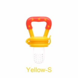 Mommy And Angel 1 Pcs Fruit and Vegetable Teether Cereal Food Supplement Feeder Silicone Chew Baby Feeding Tableware