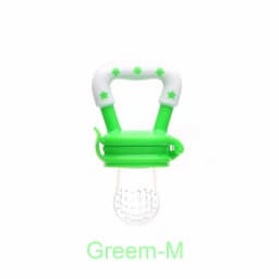 Mommy And Angel 1 Pcs Fruit and Vegetable Teether Cereal Food Supplement Feeder Silicone Chew Baby Feeding Tableware