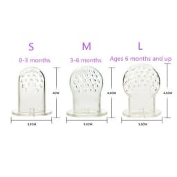 Mommy And Angel 1 Pcs Fruit and Vegetable Teether Cereal Food Supplement Feeder Silicone Chew Baby Feeding Tableware