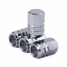 Tire Valve Stem Caps Decorative Tires Accessories Aluminum Alloy Nipple Wheel Caps For Cars Motorcycles Bicycle Cover Dustproof