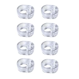 Stop Floor Door Stops Buffer No Drill Door Stopper Home Improvement Furniture Wall Safety Hardware Transparent Supplies Silicone