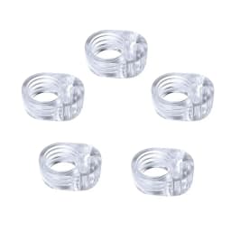 Stop Floor Door Stops Buffer No Drill Door Stopper Home Improvement Furniture Wall Safety Hardware Transparent Supplies Silicone