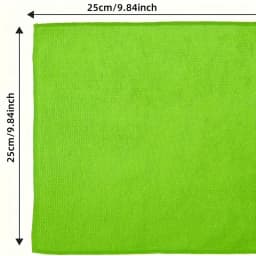 10/5/3pcs Microfiber Cleaning Cloth, Dishwashing Cloth Household Rag Kitchen Bathroom Cleaning Towel Durable Absorbent Towel