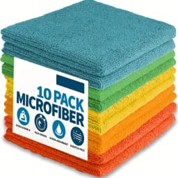 10/5/3pcs Microfiber Cleaning Cloth, Dishwashing Cloth Household Rag Kitchen Bathroom Cleaning Towel Durable Absorbent Towel