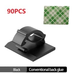 30pcs Cable Organizer Clips Cord Holder Desktop Workstation Wire Manager USB Charging Data Line Bobbin Winder Cable Management