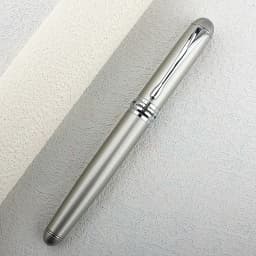 Jinhao X750 Classic Style Silver Clip Metal Fountain Pen 0.5mm Nib Steel Ink Pens for Gift Office Supplies School Supplies