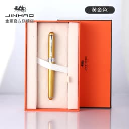 Jinhao X750 Classic Style Silver Clip Metal Fountain Pen 0.5mm Nib Steel Ink Pens for Gift Office Supplies School Supplies
