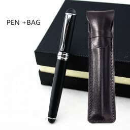 Jinhao X750 Classic Style Silver Clip Metal Fountain Pen 0.5mm Nib Steel Ink Pens for Gift Office Supplies School Supplies